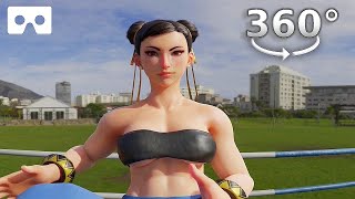 360° VR - Woman Knocks You Out