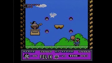 Felix The Cat: Round 1-3 (NES)