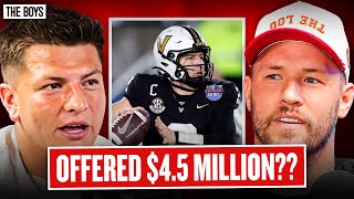 Download Lagu Diego Pavia kreeg $ 4,5 miljoen aangeboden om Vanderbilt te verlaten | Bussin' College Football MP3 Download Lagu Diego Pavia kreeg $ 4,5 miljoen aangeboden om Vanderbilt te verlaten | Bussin' College Football MP3