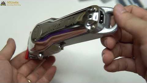 Review Chi Tiết Tông Đơ NT220 Phiên Bản 2021 Mới Nhất Lưỡi Kép Sứ NTGiaolac TƯỜNG BARBER
