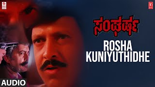Rosha Kuniyuthidhe Song Sangharsha Movie Vishnuvardhan,Geetha Guna Singh Doddarange Gowda