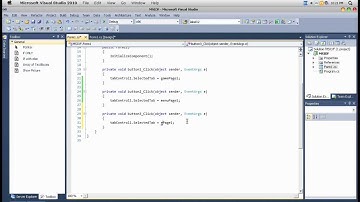 How to make more "screens" within one Form -- C#