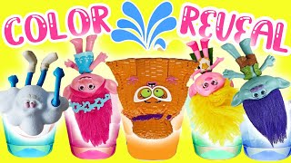 Trolls Band Together Movie DIY Color Changing Nail Polish Custom COMPILATION! Crafts for Kids