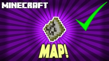 ✔ MINECRAFT | How to Make a Map 1.14