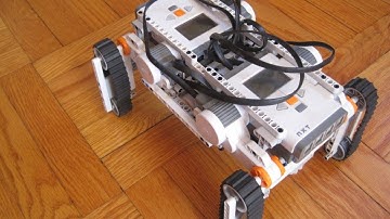 Lego Mindstorms NXT Quad Rover