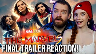 Why's Everyone Freaking Out? | The Marvels Final Trailer Reaction!