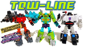 Transformers Buzzworthy Tow-Line Legacy Evolution Robots in Disguise 2000 Universe