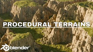 How To Create Procedural Landscapes in Blender