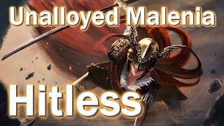 How I beat Unalloyed Malenia without taking ANY damage (RL150, ng+7*)