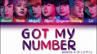 MONSTA X (몬스타엑스) - Got My Number (Color Coded Lyrics /Eng)