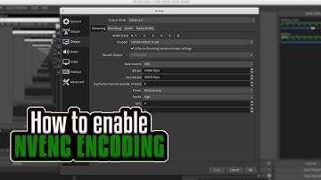 How to activate NVENC on OBS for Linux