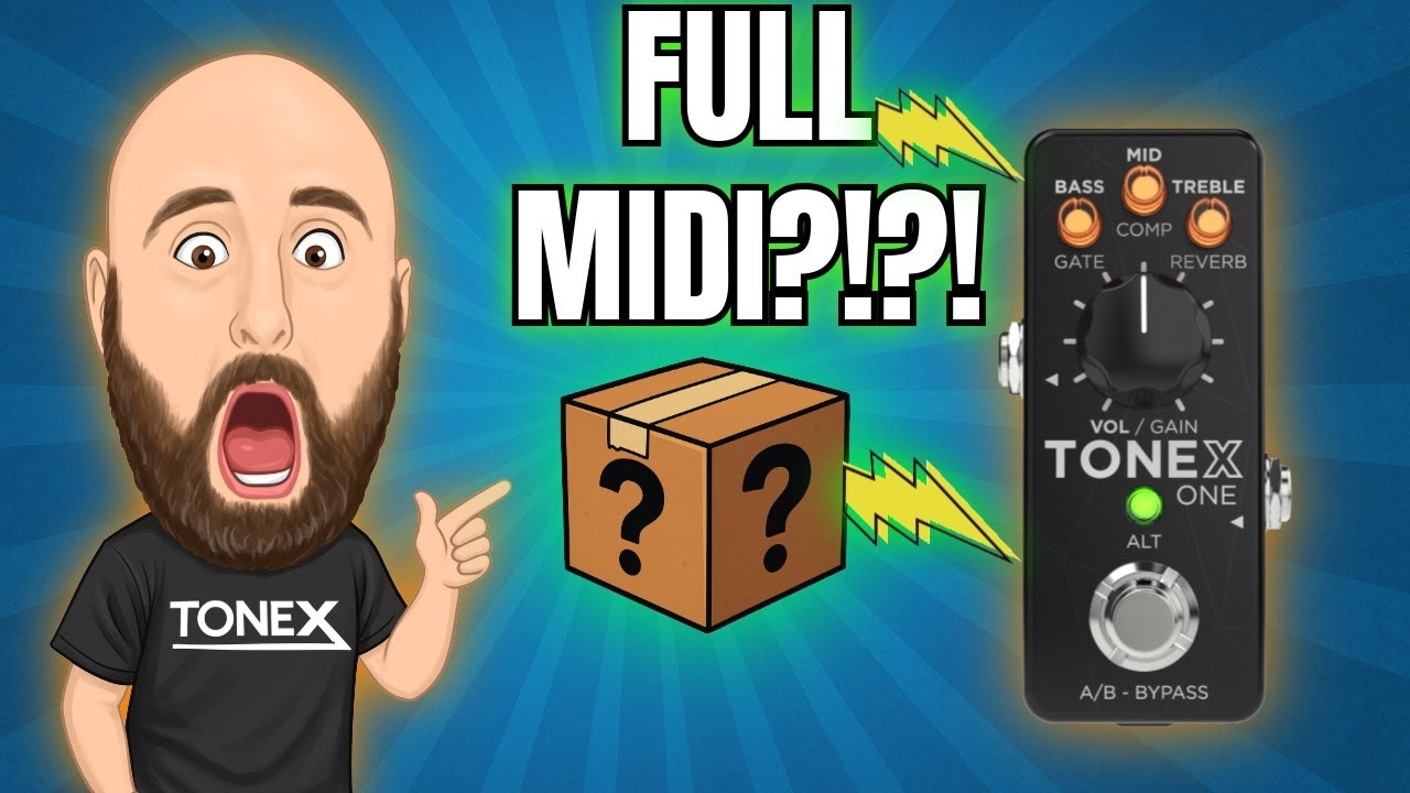 Разблокировка полного управления MIDI на ToneX ONE (с секретным боксом!)