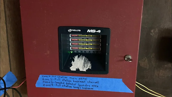 Fire Lite MS-4 System Test 4: Wheelock