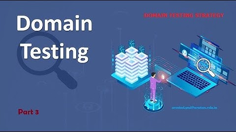 STM | DOMAIN TESTING STRATEGY | By Mr. Y.N.D.Aravind