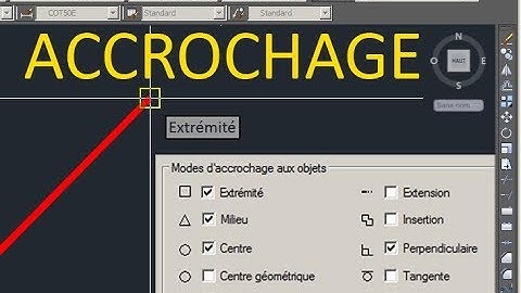 02 Formation AutocaD - Accrochage aux objets et barre des propriétés. AXONILE