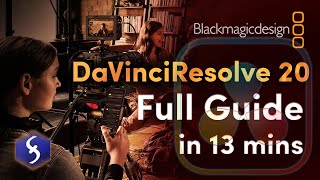 DaVinci Resolve 20 - Tutorial for Beginners in 13 MINS !  [ FULL GUIDE ]