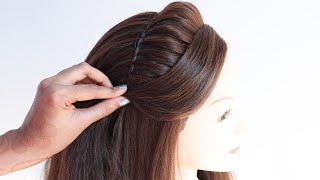 3 new hairstyle for bride sister | hair style girl | open hairstyle | ponytail hairstyle