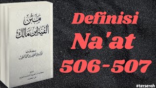 Alfiyyah Ibnu Malik bait 506-507 // DEFINISI NA'AT //