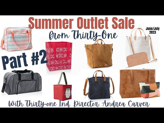 👛 Purses, Totes, and Crossbody's from Thirty-One  Ind. Director, Andrea  Carver Summer 2023 