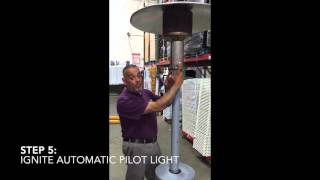 Patio Heater Lighting Instructions