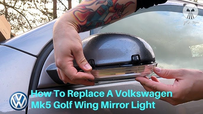VW Golf 5 Aussenspiegel/Glas wechseln/ersetzen Buri und sein Golf