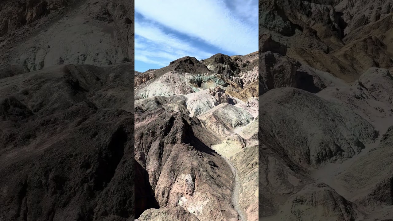 Amazing place in the Death Valley