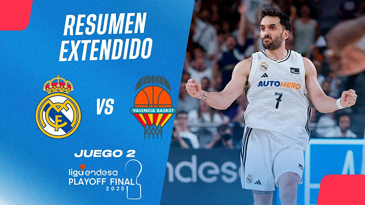 🏀Resumen Extendido: Real Madrid vs Valencia Basket - J2 Finales Liga Endesa 2024-25