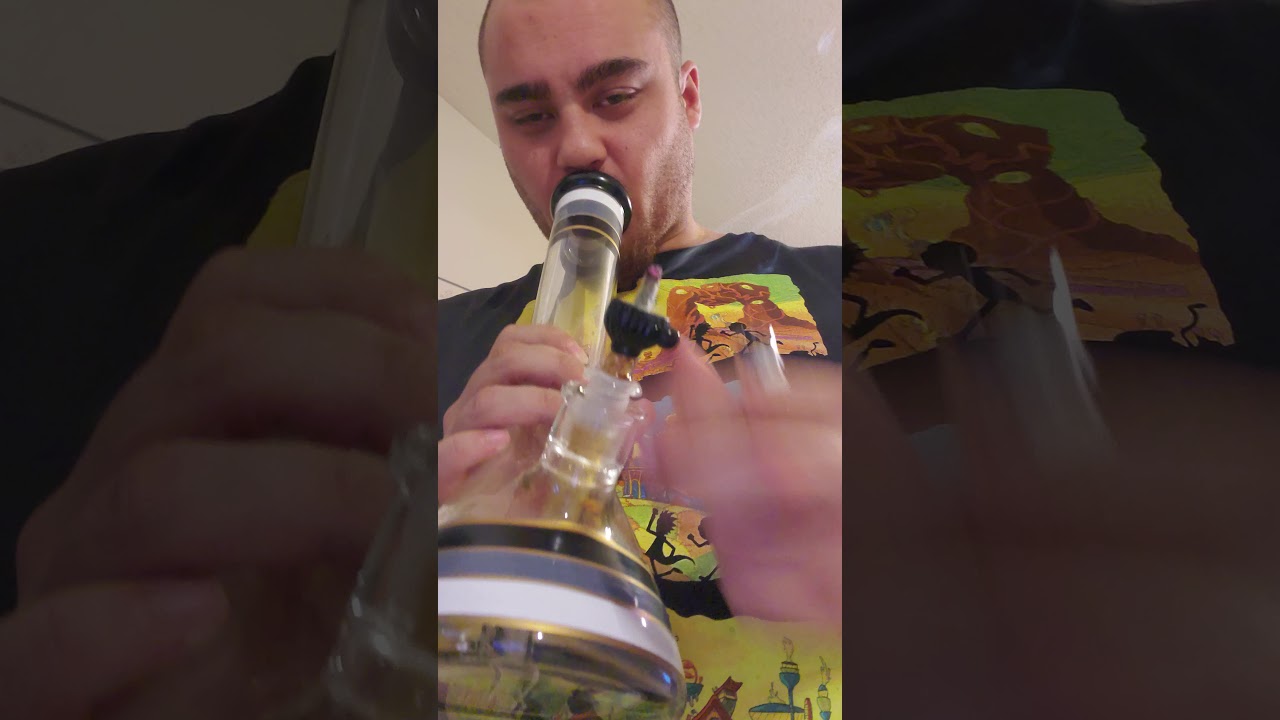 CASHING BONG IN ONE RIP!!!