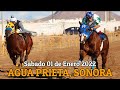 Carreras de Caballos en Agua Prieta, Sonora 01 de Enero 2022