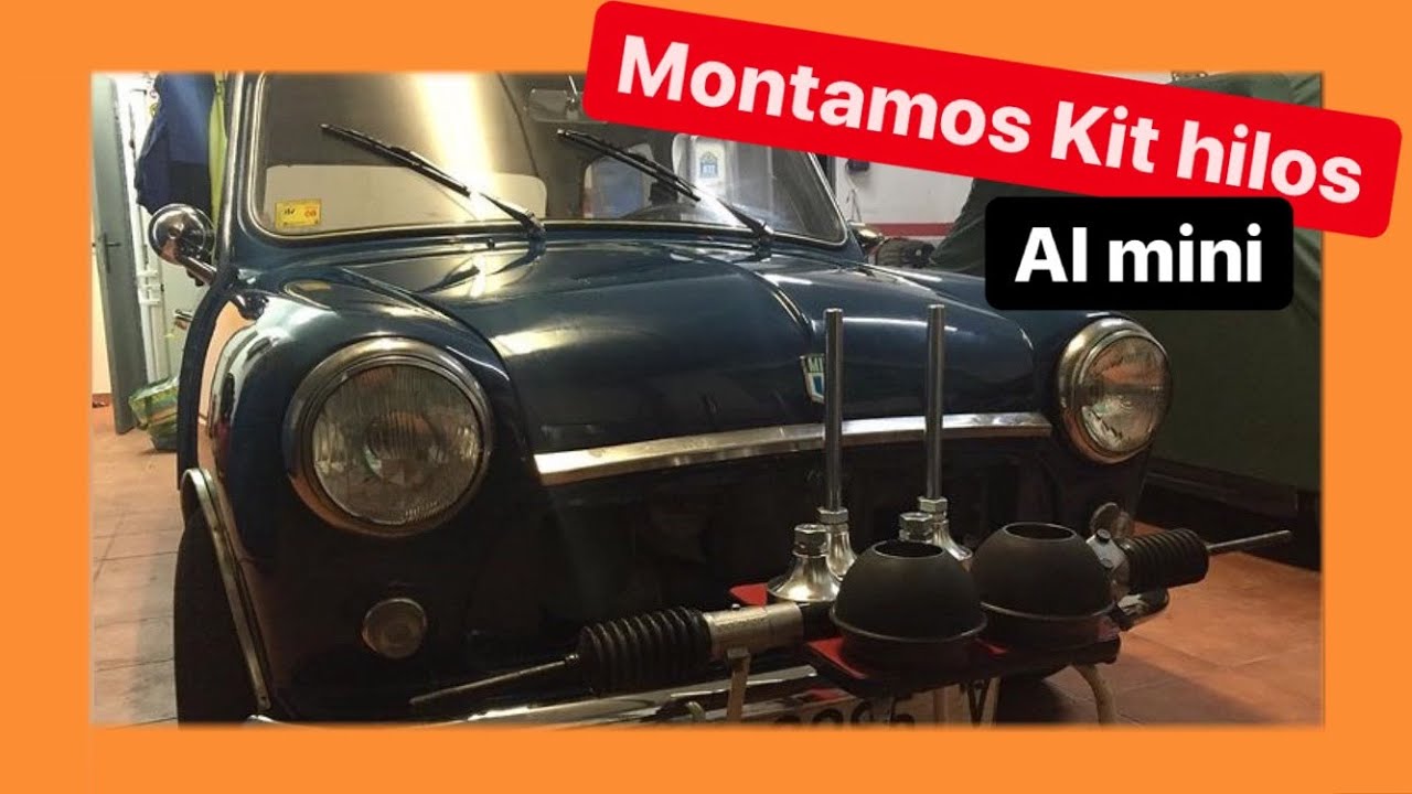 Le cambiamos la suspensión al mini y de paso la cremallera de dirección