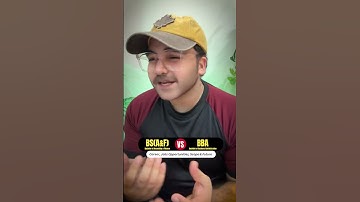 BS Accounting & Finance VS BBA | Graduation | Best Option Available
