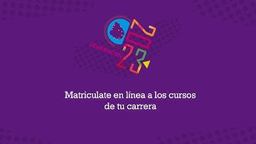 Videotutorial 2023 - Inscripciones a materias a través de Bedelías