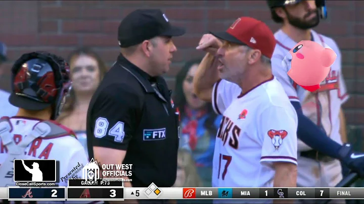 Ejection 050 - Torey Lovullo Tossed After Pitcher ...
