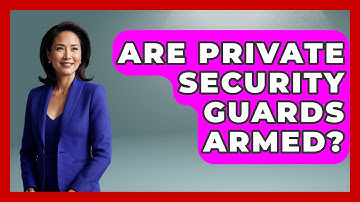 Are Private Security Guards Armed? - We Go To Festivals