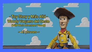 Woody Vaquero Del Oeste Wild West Adventurer All Phrases - Toy Story Y Más Allá Hasbro Latam