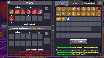 🔥 I GOT MVP SWORD LOTTERY IN 🤑💵 RICH TRADE SYSTEM IN SKYBLOCK BLOCKMANGO ENJOY #skyblock #blockmango