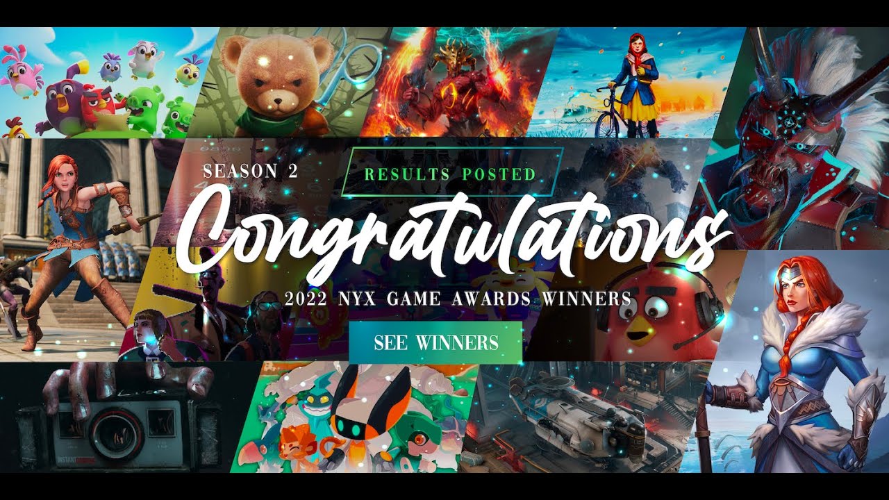 2022 NYX Game Awards  Season 2 Winners Highlight 