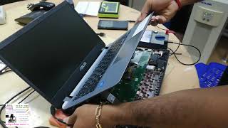 how to repair asus x407 no display