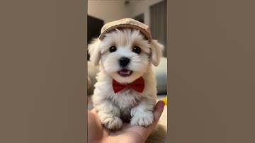 CUTEST APT Dogs Tiny Puppy Singing The APT Song By ROSÉ & Bruno Mars