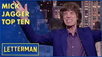 Mick Jagger Presents Top Ten Things He's Learned After 50 Years In Rock N' Roll | Letterman