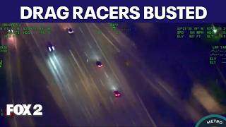 Racers on Lodge going 120-130 mph tracked down by air