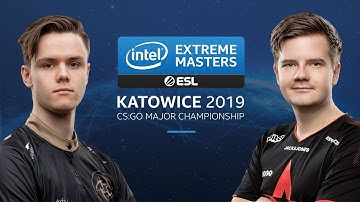 CS:GO HIGHLIGHT - Astralis vs. NiP [Dust2] Map 2 - Quarterfinals - IEM Katowice 2019