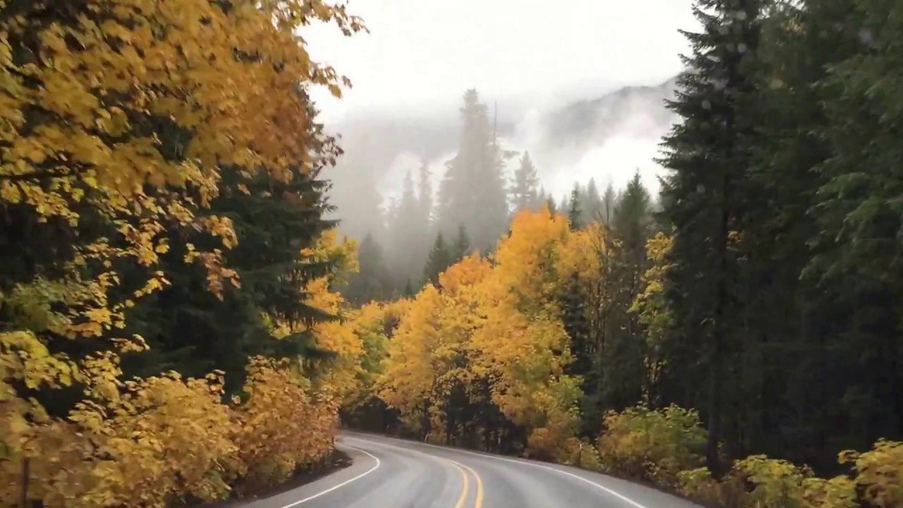 Oregon Trip Fall 2017: Driving from Bend to Eugene Fall Foliage - YouTube