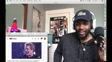 Chicago "25 or 6 to 4" Guitar Center Sessons on DIRECTV (Reaction)