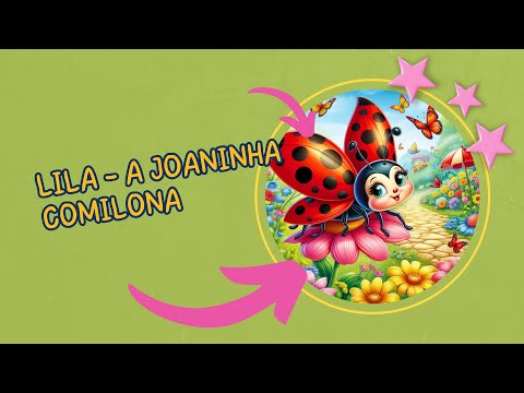 Lila - A joaninha comilona - Historinha Infantil | Contos de Fadas | Historinhas para dormir @contosmagicosinfantis.canal_br