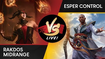 VS Live! | Rakdos Midrange VS Esper Control | Ravnica Allegiance Previews | Match 3
