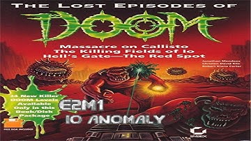 Doom: The Lost Episodes of Doom - E2M1: Io Anomaly (100%) [DOSBox]