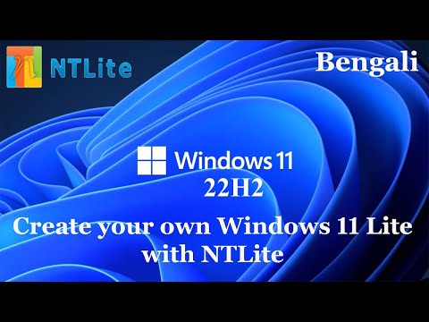 Create Your Own Modified Windows 11 Lite ISO With NTLite Software ** Check Description for Details *