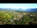 Loob xas chaw tshua hmong laos old village by drone mavic pro