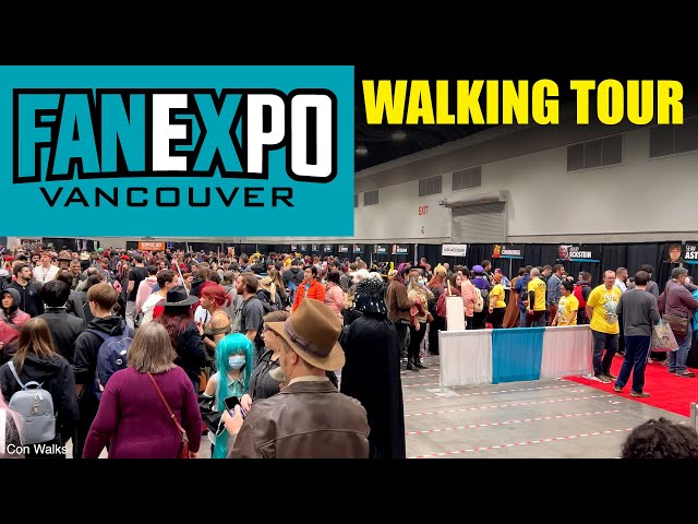 Fan Expo Vancouver 2023 Walking Tour - Full Show  Walkthrough - 4K class=